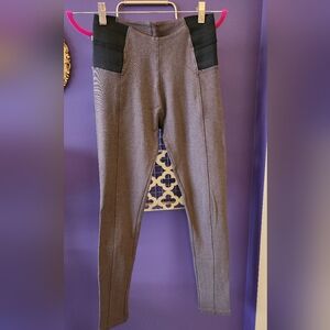 Brown Dress Leggings